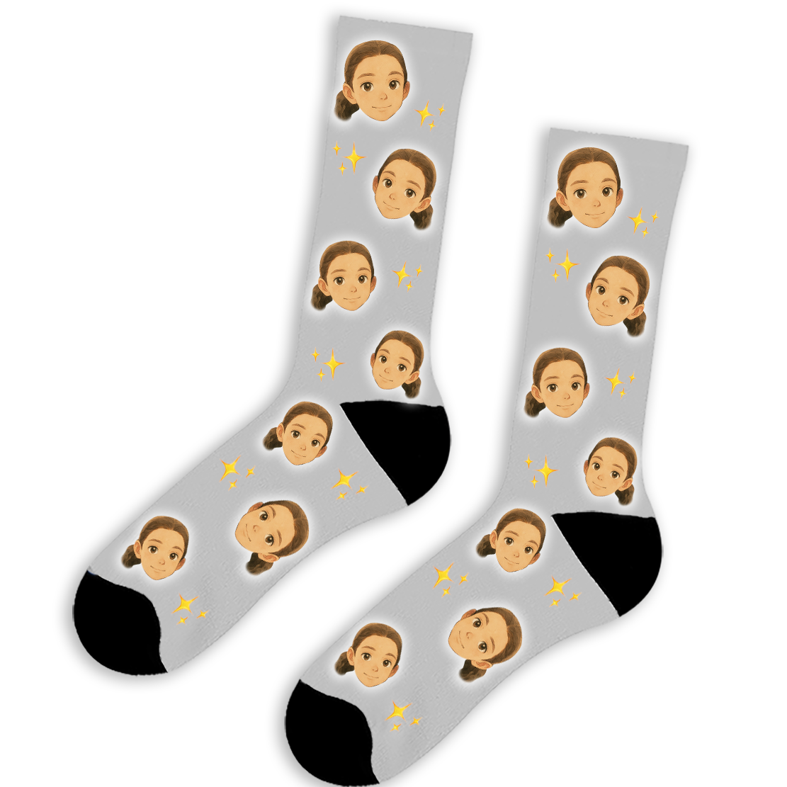 גרביים עם איור