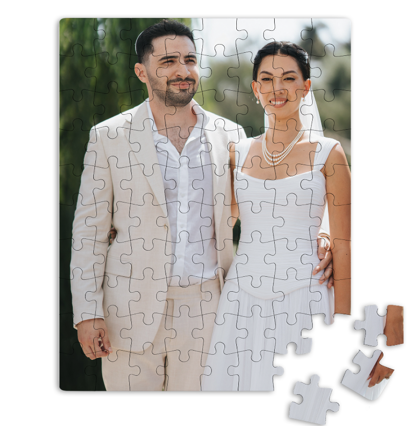 פאזל עם תמונה בעיצוב אישי - 48 חלקים