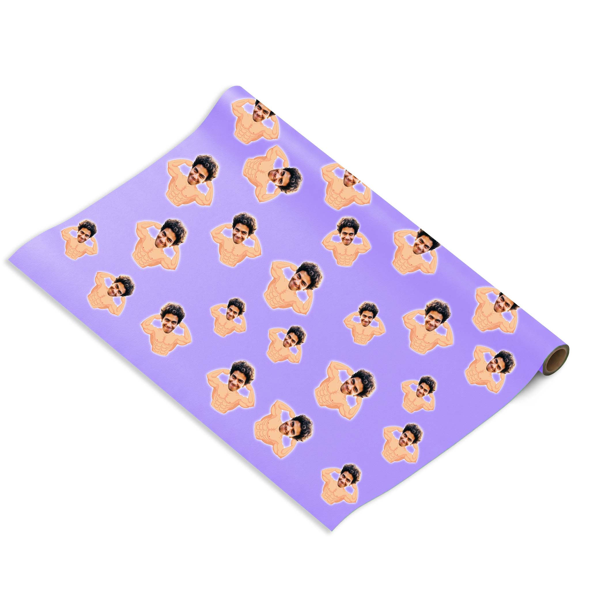 נייר עטיפה חזקים עם פרצוף