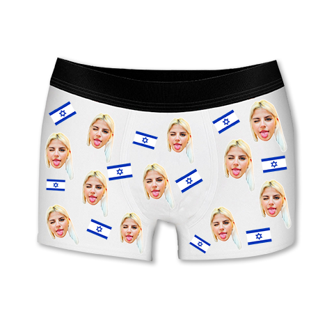 בוקסר בעיצוב אישי עם תמונה