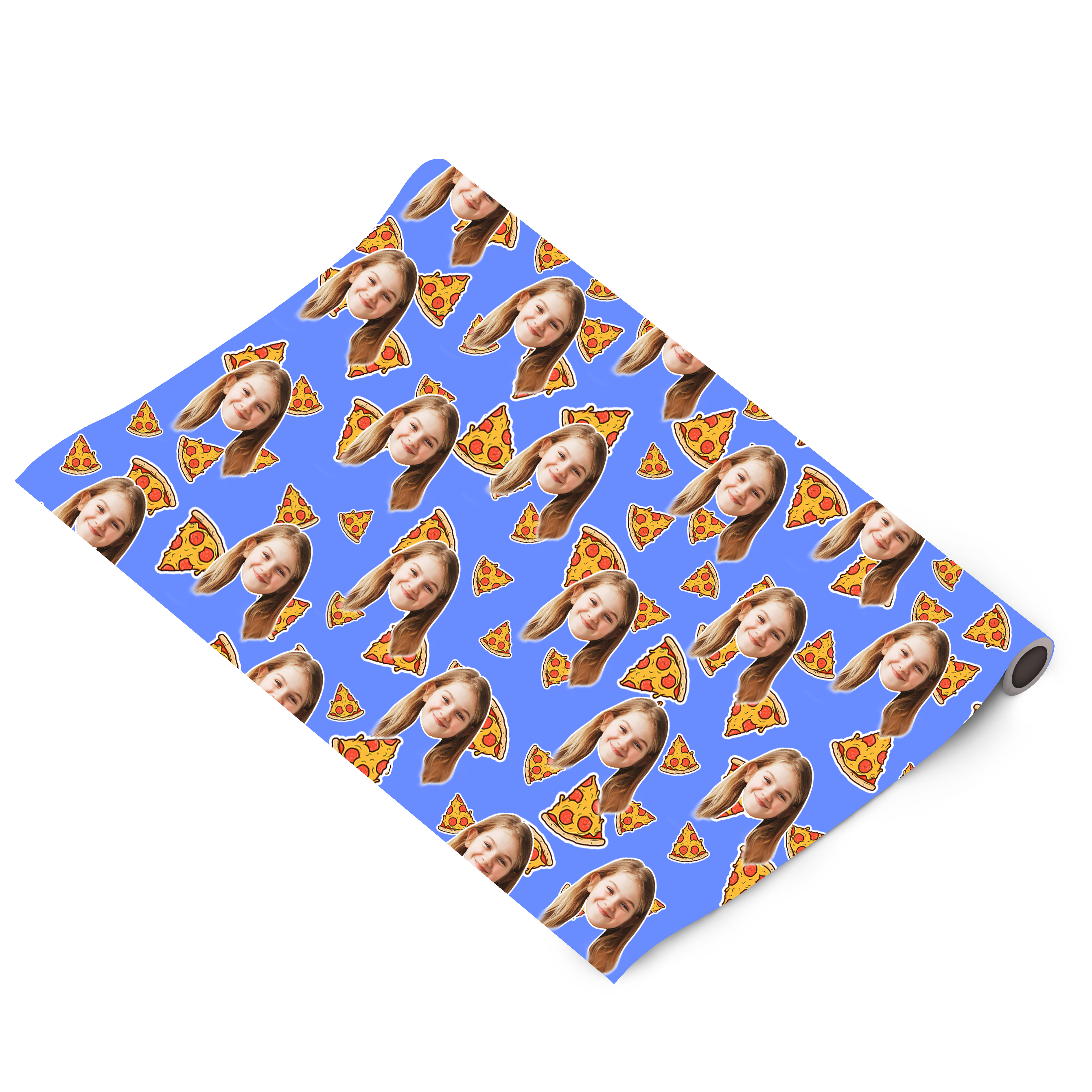 נייר עטיפה פיצה עם פרצוף