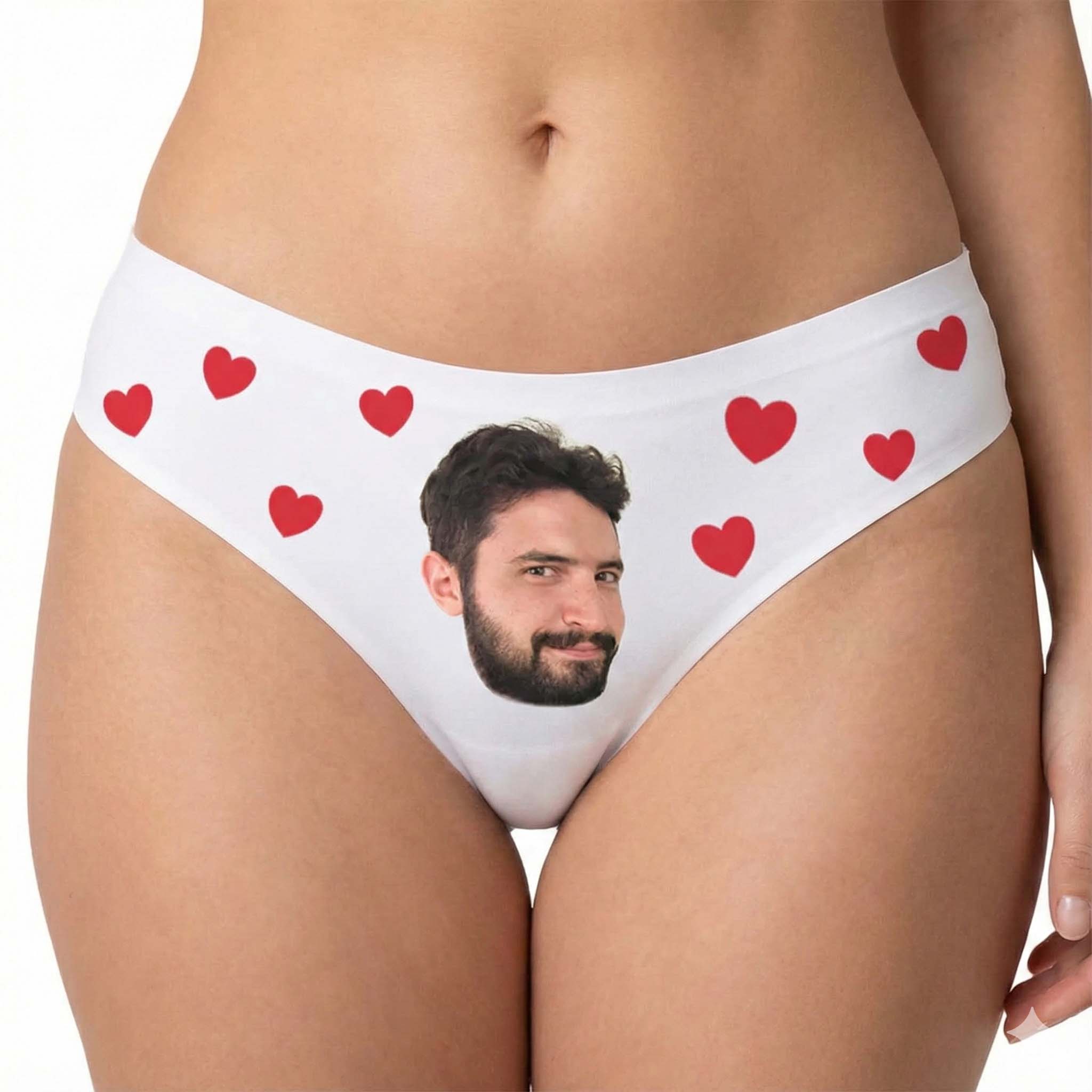 חוטיני עם פרצוף בעיצוב אישי