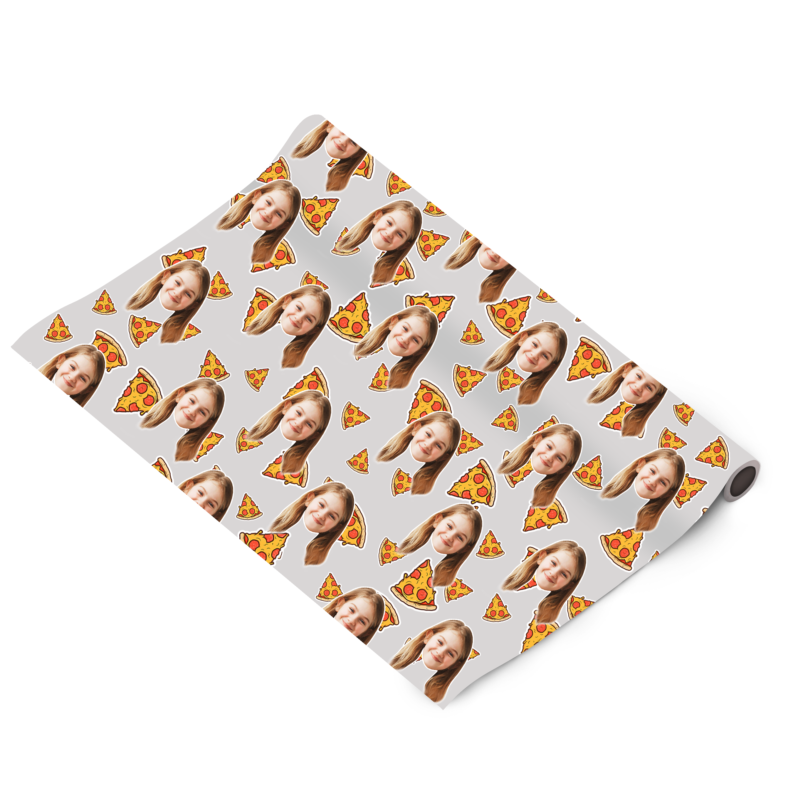 נייר עטיפה פיצה עם פרצוף