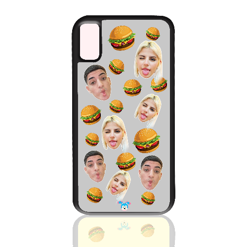 מגן לטלפון עם פרצופים לאייפון ולגלקסי