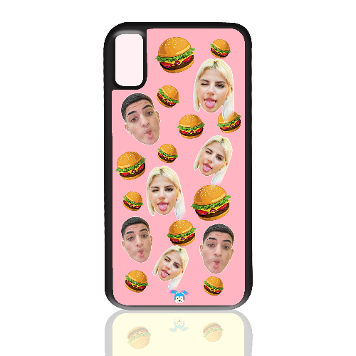 מגן לטלפון עם פרצופים לאייפון ולגלקסי