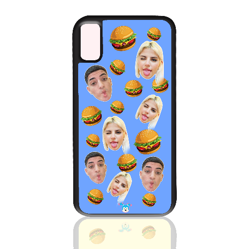 מגן לטלפון עם פרצופים לאייפון ולגלקסי