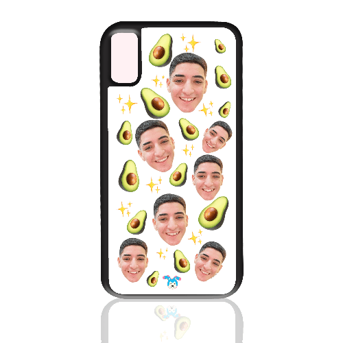 מגן לטלפון בעיצוב אישי אבוקדו (Avocado) – עם תמונה, שם או כיתוב - מגן טלפון מותאם אישית