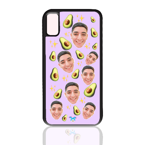 מגן לטלפון בעיצוב אישי אבוקדו (Avocado) – עם תמונה, שם או כיתוב - מגן לאייפון בעיצוב אישי