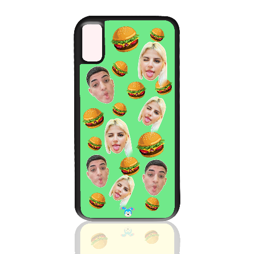 מגן לטלפון עם פרצופים לאייפון ולגלקסי