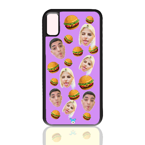 מגן לטלפון עם פרצופים לאייפון ולגלקסי