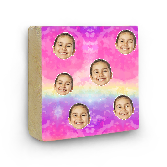 בלוק עץ עם תמונה - טאי דאי