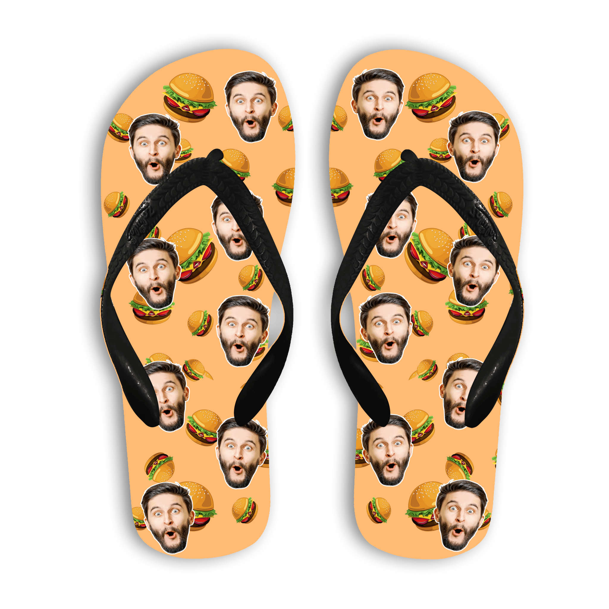 בורגר פליפ פייס - מתנה אישית בעיצוב מותאם