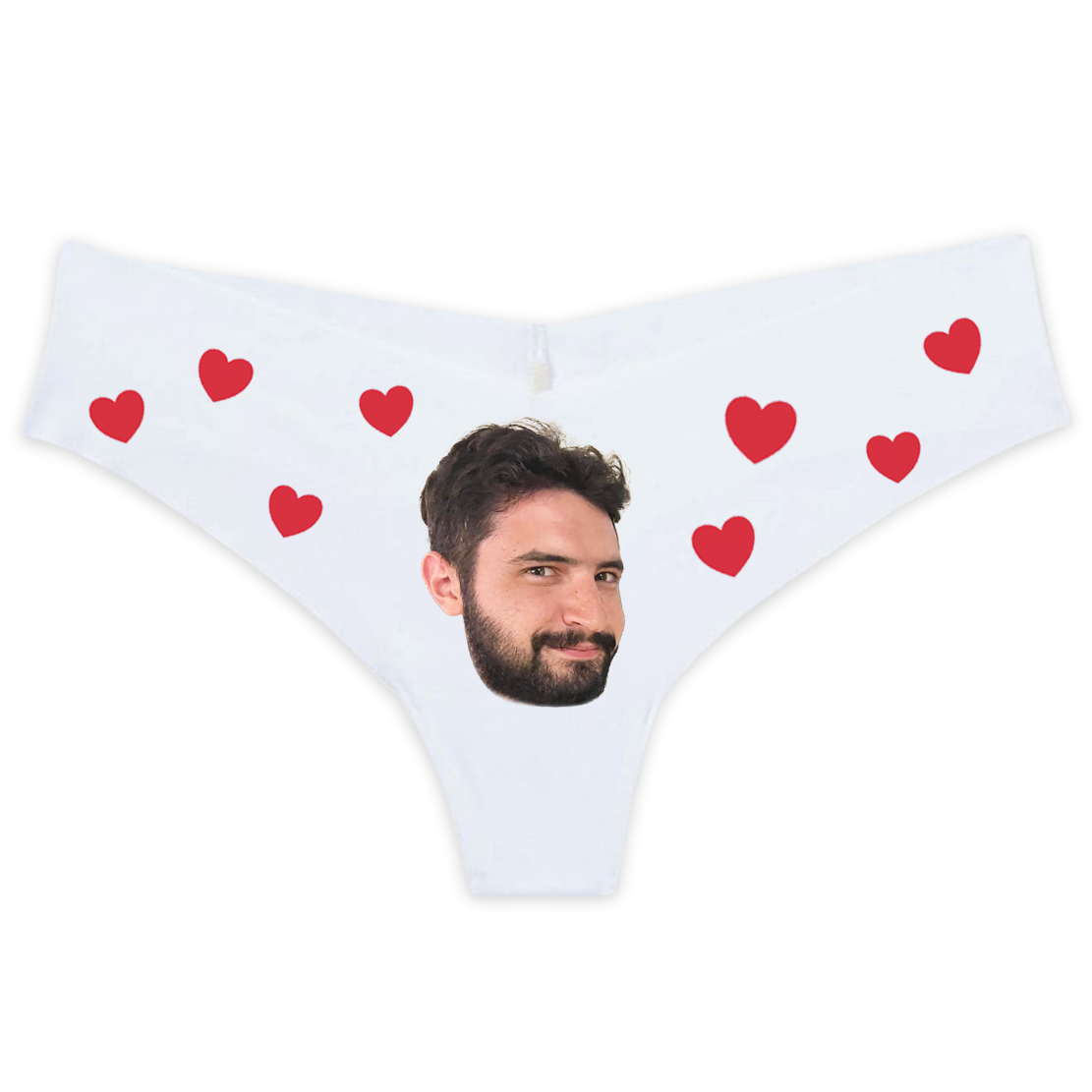 חוטיני עם פרצוף ולבבות