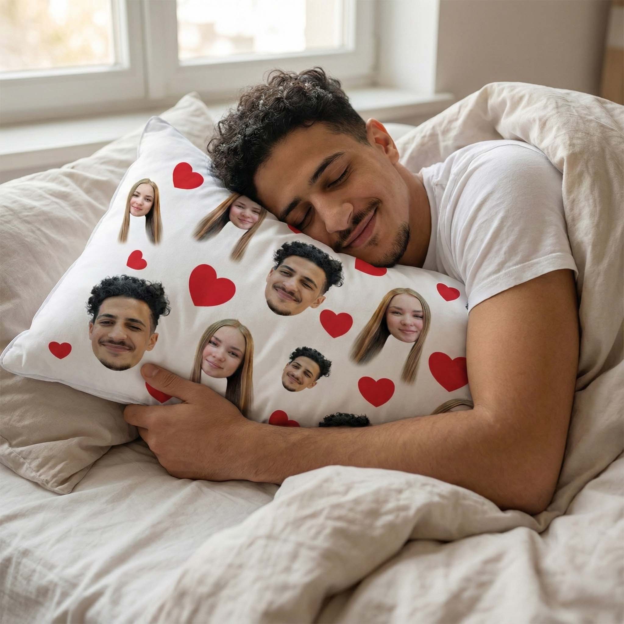 ציפית לכרית עם תמונה