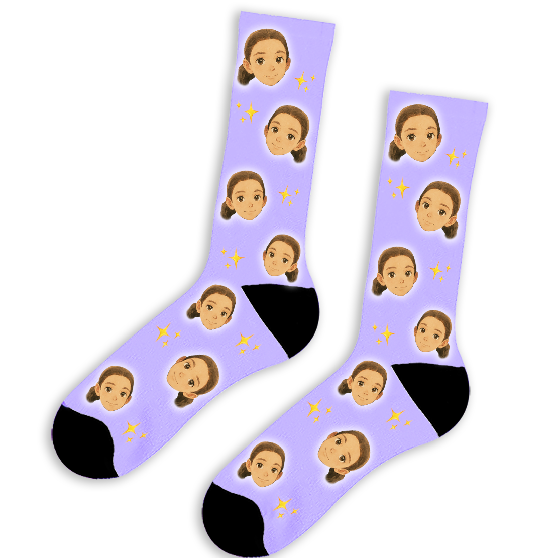 גרביים עם איור