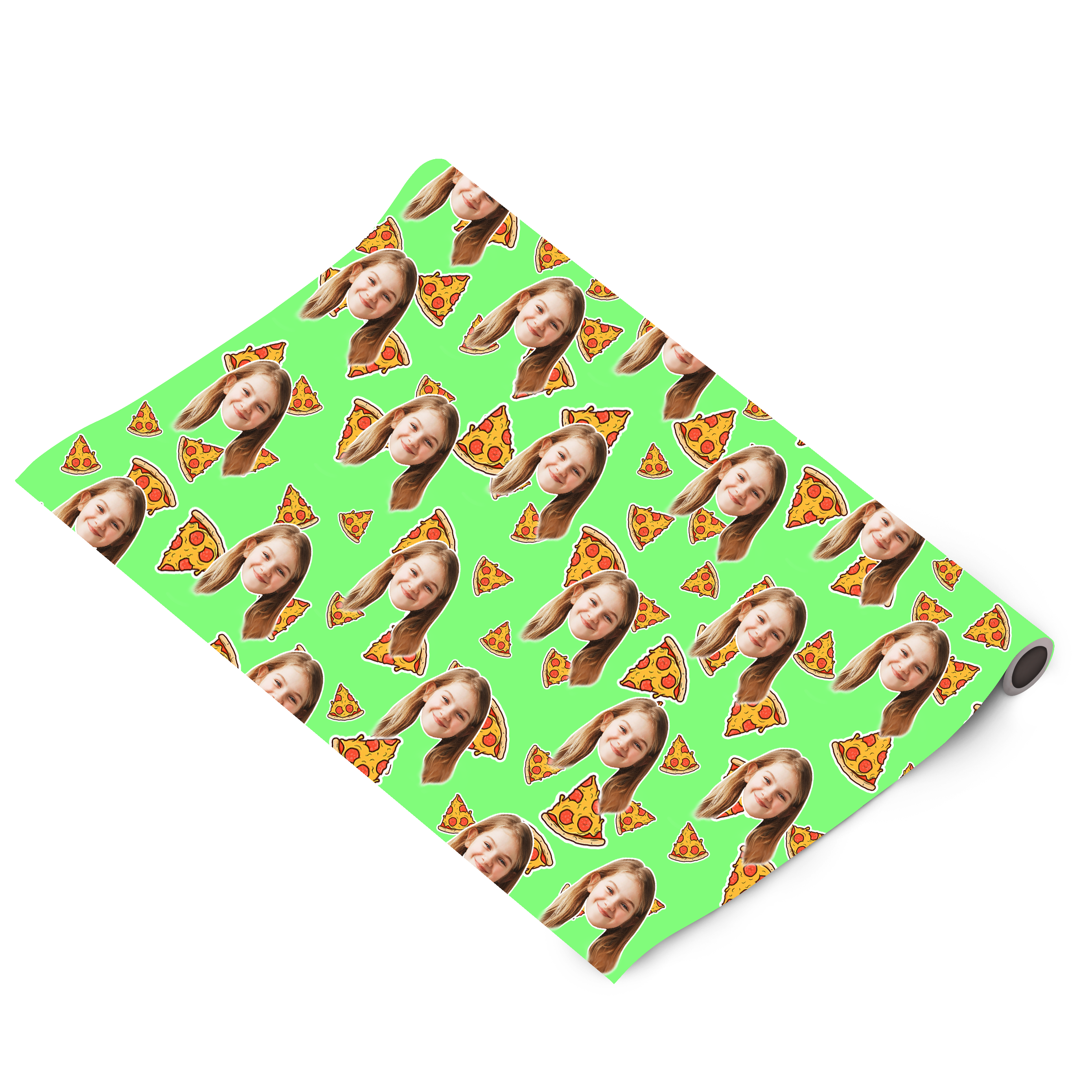 נייר עטיפה פיצה עם פרצוף