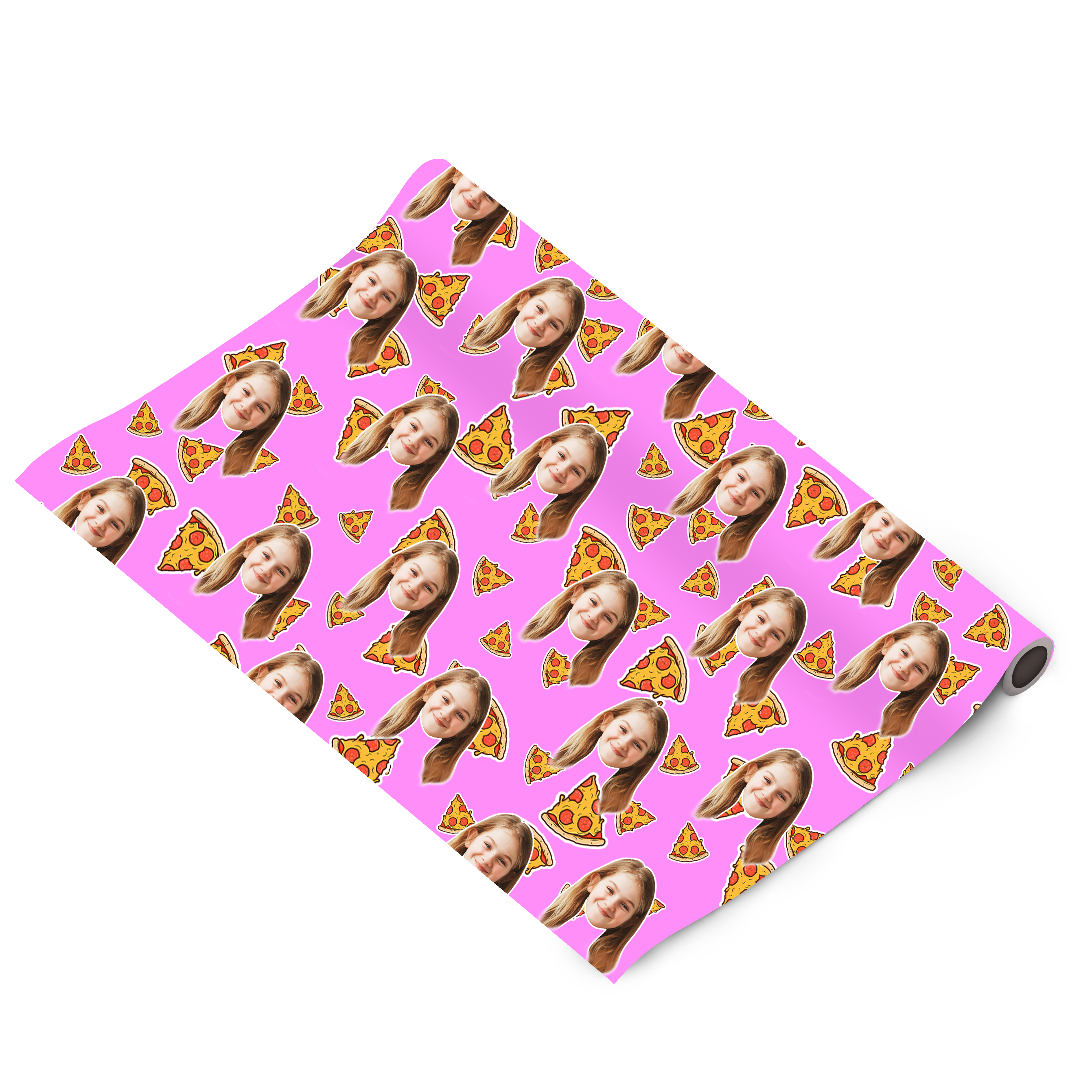 נייר עטיפה פיצה עם פרצוף