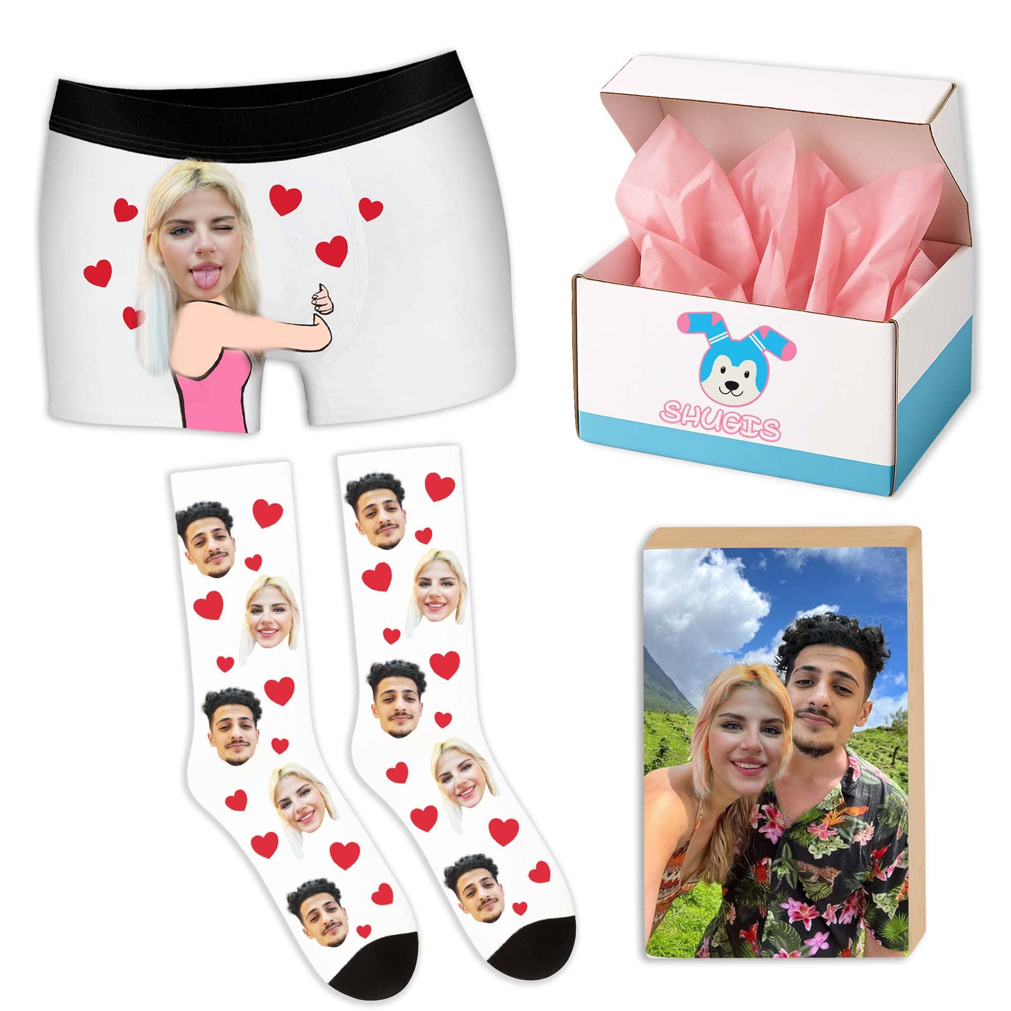 מארז מתנה לגבר - מארז מתנה ממותג שוגיס