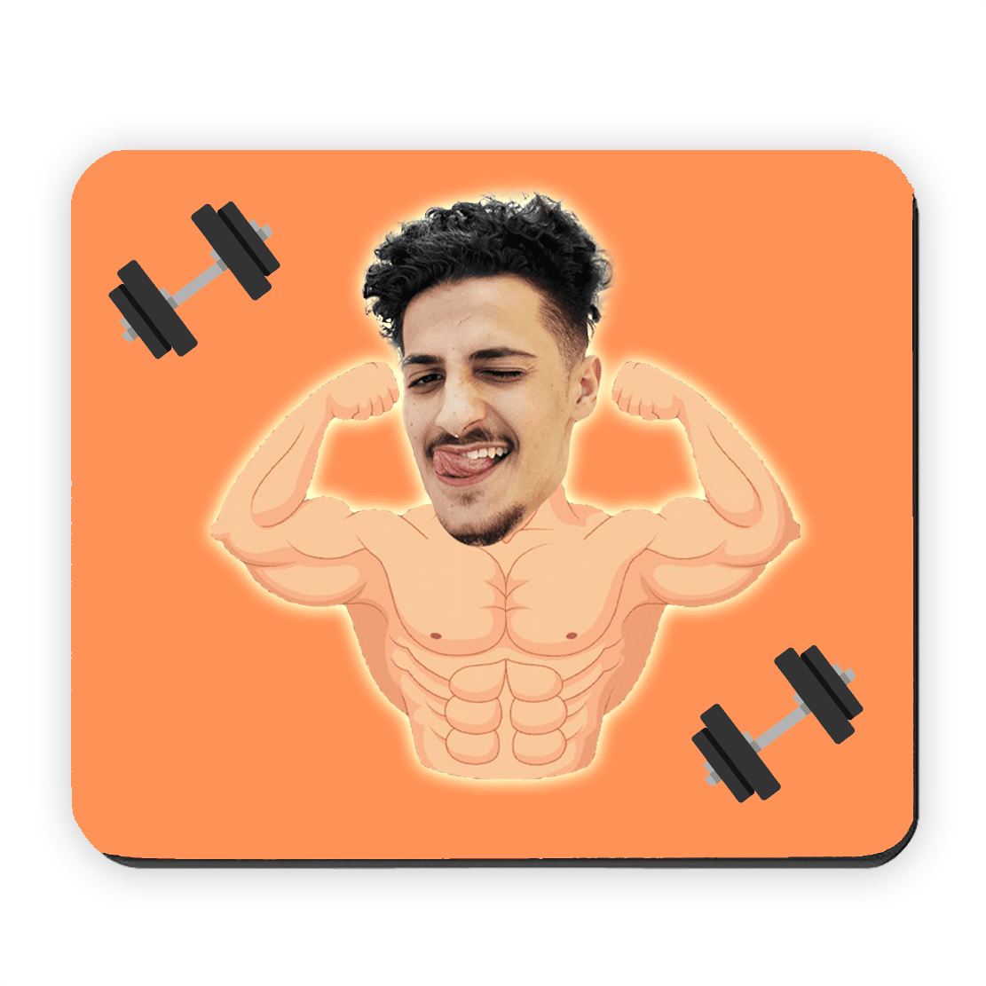 פד לעכבר ולחזק/ה - מתנה אישית בעיצוב מותאם