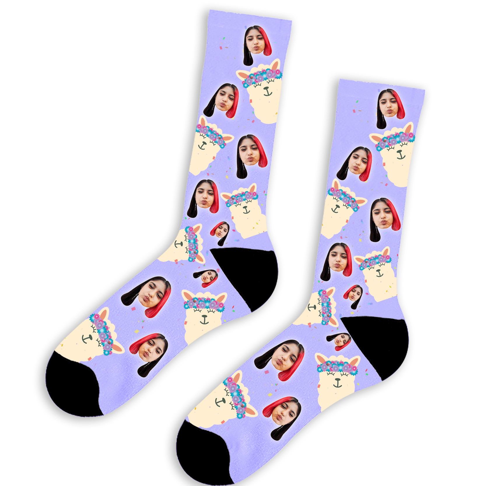 גרבי אלפקה ופרצופים | מתנה אישית בהדפסה מהירה