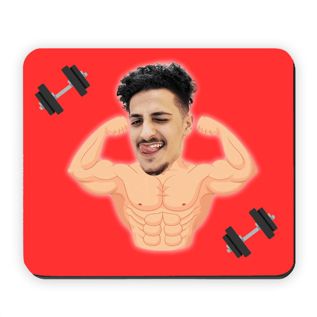 פד לעכבר ולחזק/ה - מתנה אישית בעיצוב מותאם