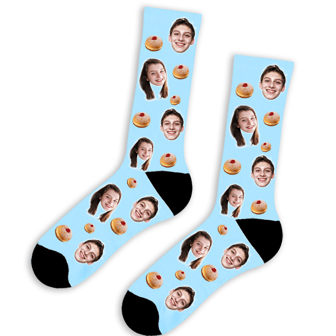 גרביים עם סופגניות 🍩 | שוגיס - 15 דק׳ בסניף