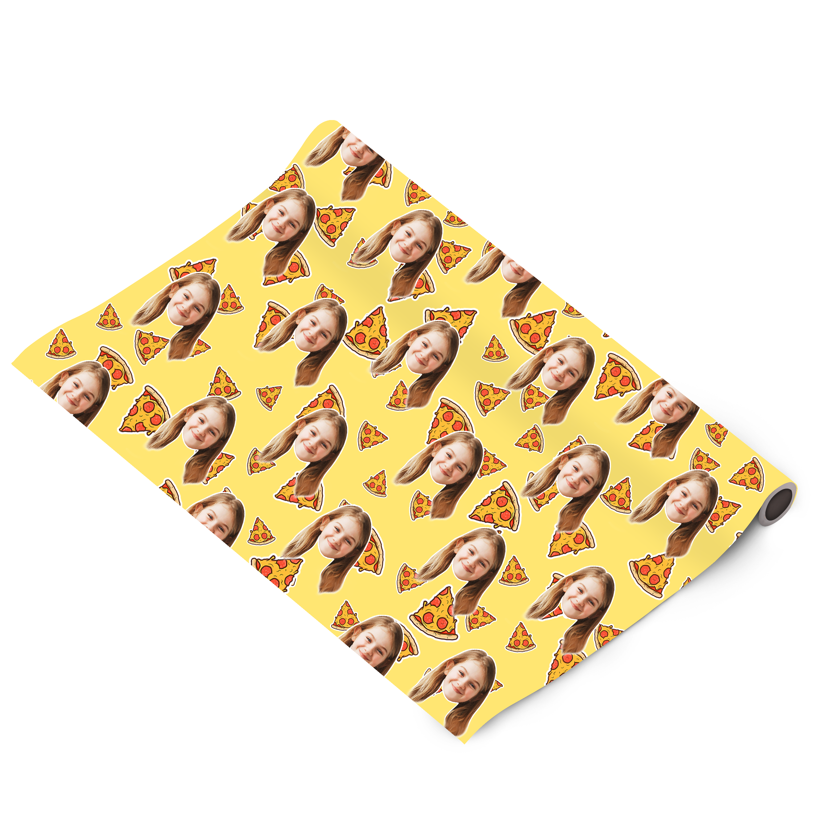 נייר עטיפה פיצה עם פרצוף