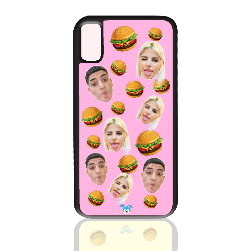 מגן לטלפון עם פרצופים לאייפון ולגלקסי