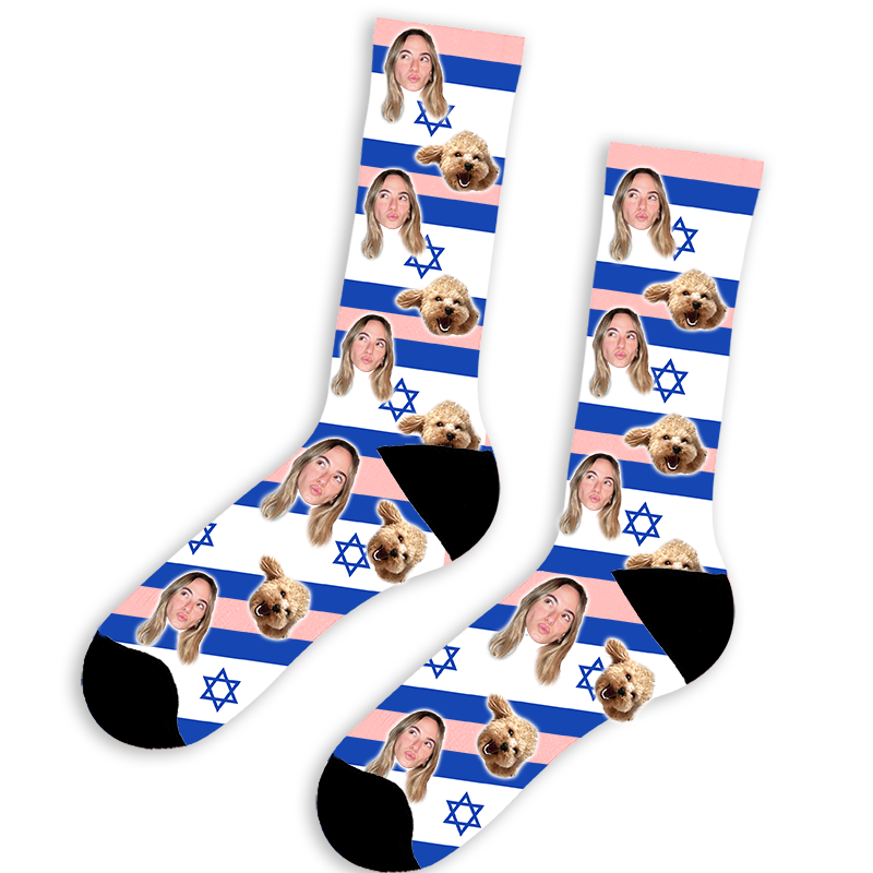 גרביים עם פרצוף - שוגיס פטריוט