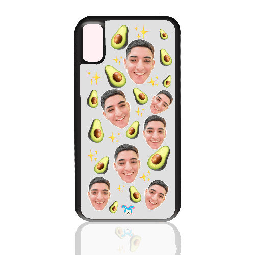 מגן לטלפון בעיצוב אישי אבוקדו (Avocado) – עם תמונה, שם או כיתוב - מגן טלפון מותאם אישית