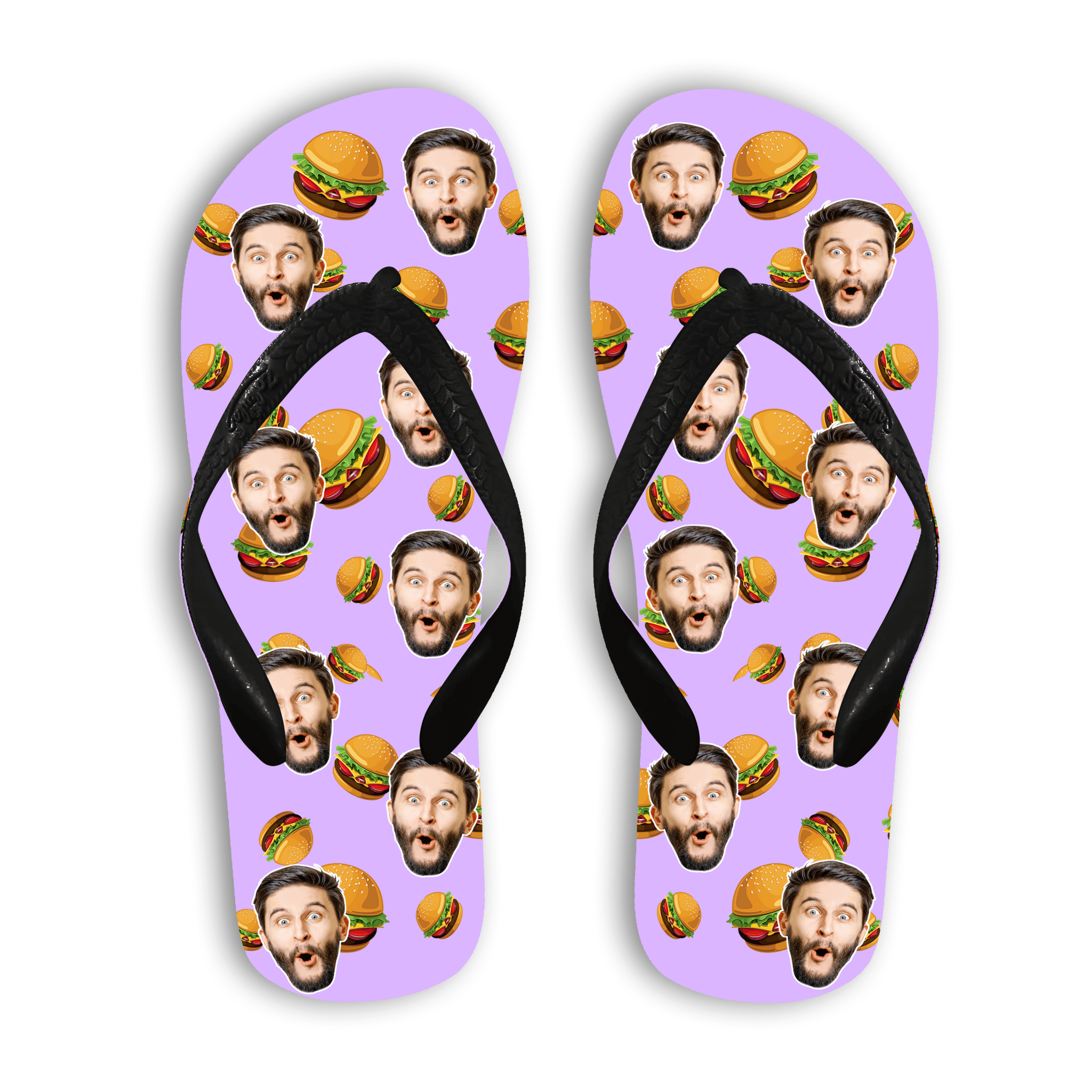 בורגר פליפ פייס - הדפסה איכותית בעיצוב אישי