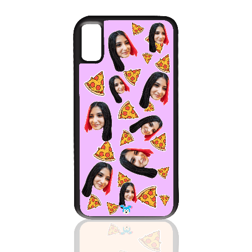 מגן לטלפון בעיצוב אישי פיצה - הדפסה איכותית על מגן הטלפון