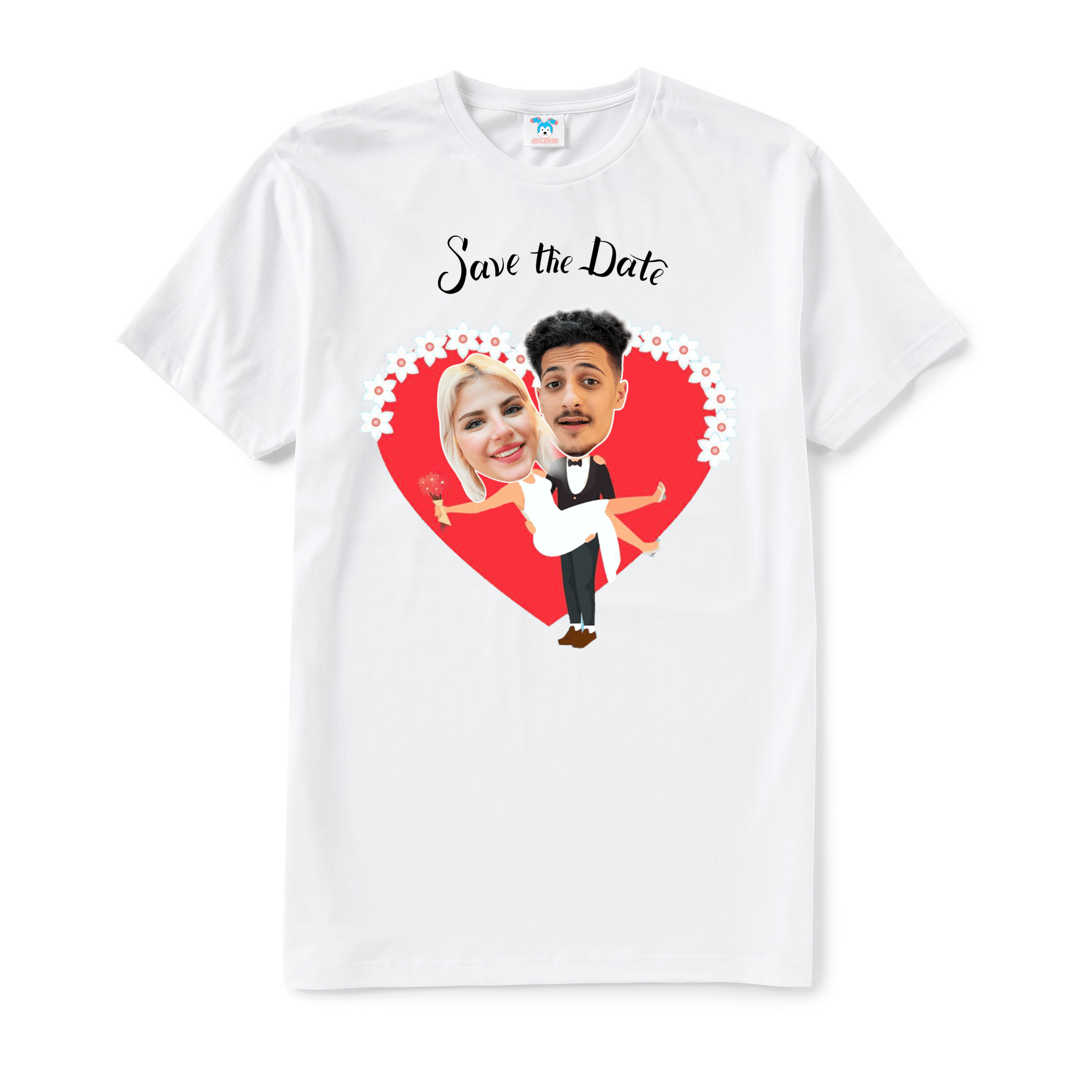 חולצה לחתונה - חולצה בעיצוב אישי