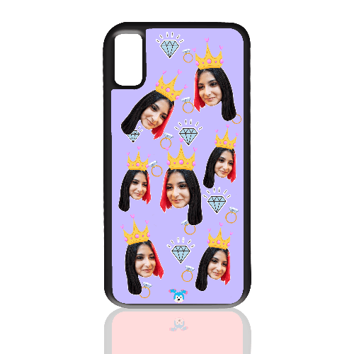 מגן לטלפון בעיצוב אישי נסיכה - מגן לאייפון בעיצוב אישי