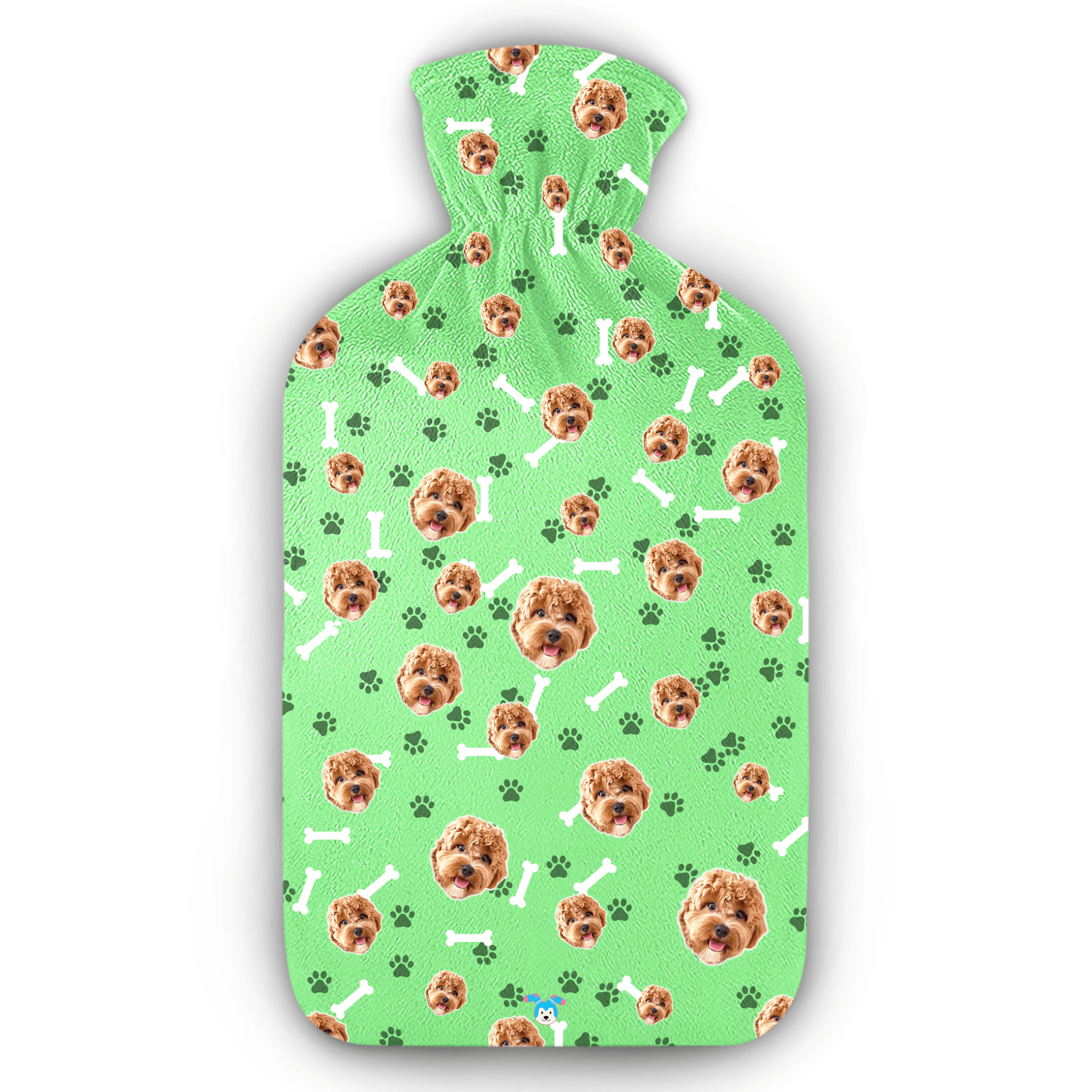 הכלב שלי על בקבוק מים חמים - בקבוק מים תרמי