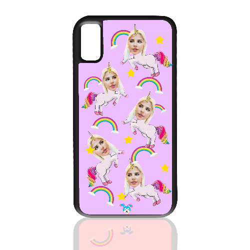 מגן לטלפון בעיצוב אישי יוניקורן - מגן לאייפון בעיצוב אישי