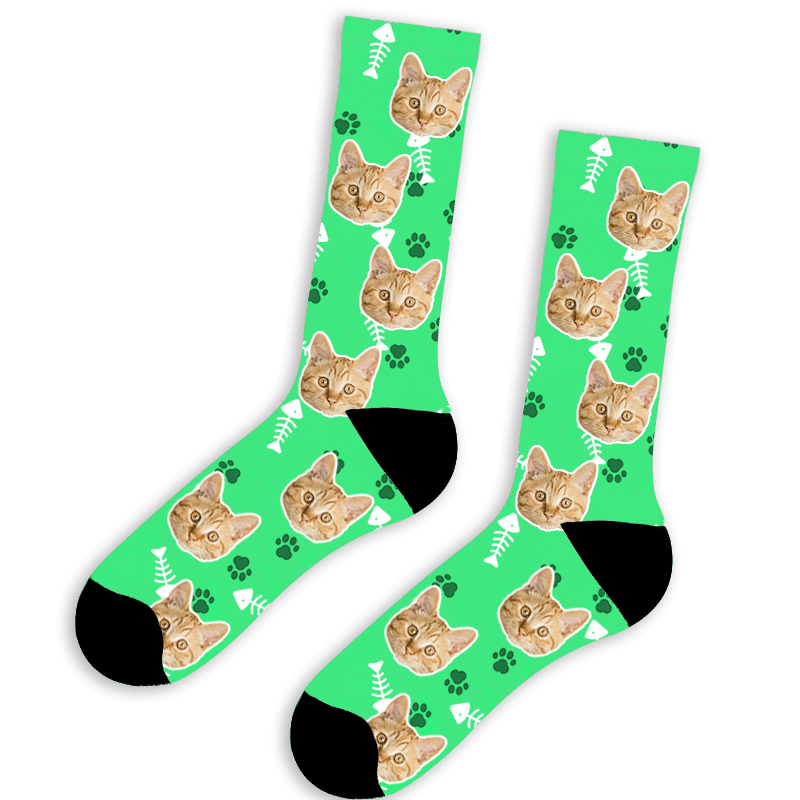 החתול שלי על גרביים - מתאים גם כמתנה לזוג