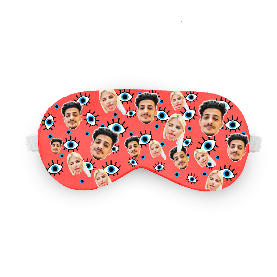 כיסוי עיניים טפו טפו טפו – כיסוי עיניים עם תמונה ופרצוף בעיצוב אישי - כיסוי עיניים בעיצוב אישי