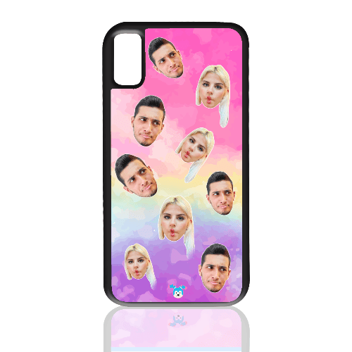 מגן לטלפון בעיצוב אישי טאי דאי (Tie-Dye) – עם תמונה או כיתוב - מגן לאייפון בעיצוב אישי